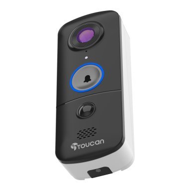 Toucan® V3 Wireless 1080p Video Doorbell with Chime – No Monthly Fee Required