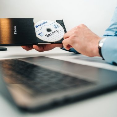 Verbatim® Ultra HD 4K Blu-ray™ Writer with USB-C® Port