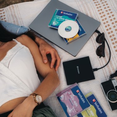 Verbatim® Ultra HD 4K Blu-ray™ Writer with USB-C® Port