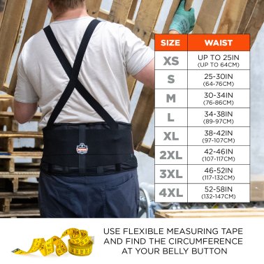 Ergodyne® ProFlex® 100 Spandex Back-Support Brace (Medium)