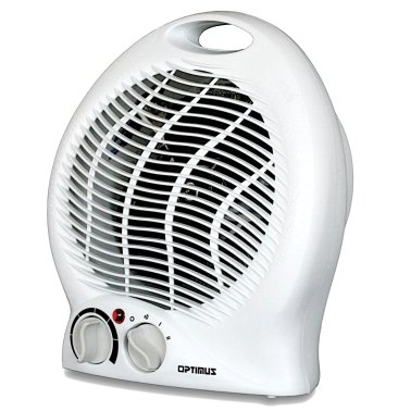 Optimus 1,500-Watt-Max Portable Fan Heater with Thermostat, H-1322