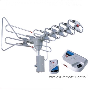 Supersonic® SC-603 360° HDTV Digital Amplified Motorized Rotating Outdoor Antenna