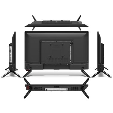 Audiobox® 24-In.-Class 1366 x 768 HD LED Portable TV/DVD Combo with Remote and Car Charger, TV-24D