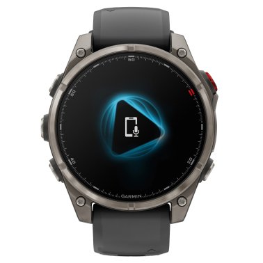 Garmin® fēnix® 8 Pro Sapphire Multisport GPS Smartwatch with 51-mm Case, Bluetooth®, AMOLED, inReach®, and Navigation (Graphite/Black)