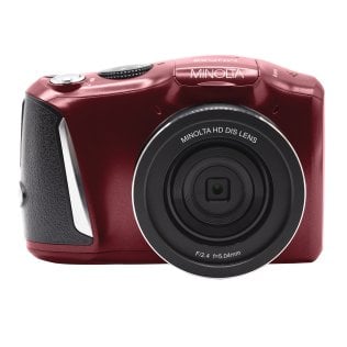 Minolta® MND50 16x Digital Zoom 48 MP/4K Ultra HD Digital Camera (Red)