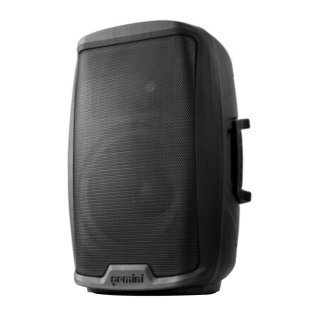 Gemini® AS Series Bluetooth® Portable PA Speaker with 3 Input Channels, Media Player, and FM Radio, Black, AS-2115BT