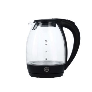 MasterChef® 1.8-Qt. 1,200-Watt Glass Black Kettle