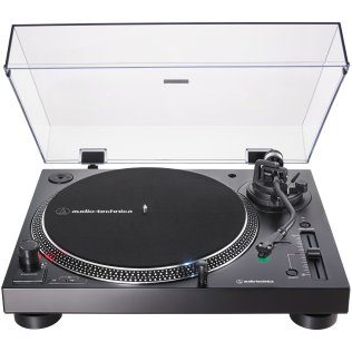 Audio-Technica® Analog and USB Direct Drive Turntable, Black