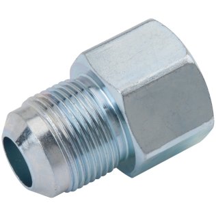 BrassCraft® 5/8-In. OD Flare (15/16-16 Thread) x 3/4-In. FIP Steel Gas Fitting, MAU1-10-12S