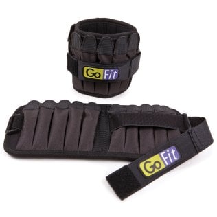 GoFit® 5-Pound Pair of Padded Pro Ankle Weights