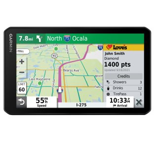 Garmin® dēzlCam™ OTR710 7-In. GPS Truck Navigator with Built-in Dash Cam