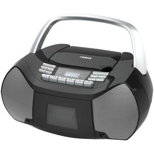 Naxa® Portable CD/Cassette Boom Box