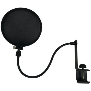 Nady® Microphone Pop Filter with Boom and Stand Clamp