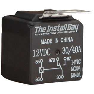 Install Bay® 30-Amp/40-Amp Economy Relay