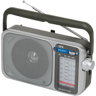 QFX® Retro AM/FM/SW1 and SW2 Portable Radio