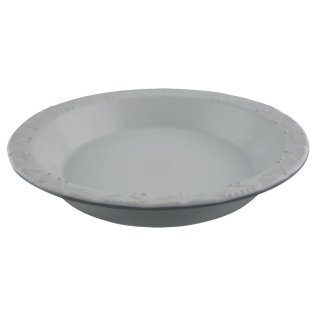 Taste of Home® 9-In. x 1.5-In. Stoneware Pie Plate, Ash Gray