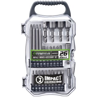 Genesis™ 26-Piece Impact Driver Accessory Set