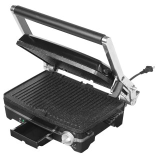 Starfrit® The Rock 1,500-Watt Panini Maker with Reversible Plates