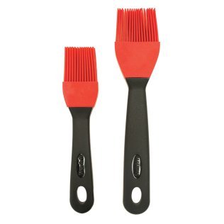 Starfrit® Silicone Basting Brushes, Red/Grey