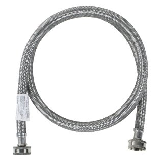 Certified Appliance Accessories Braided Stainless Steel Washing Machine Hose, 5ft