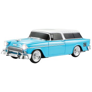 Audiobox® TRK-5500BT Retro Ride™ 10-Watt-Continuous-Output 1955 Replica Car Bluetooth® Speaker (Blue)