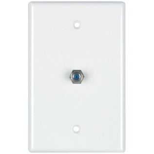 DataComm Electronics 2.4 GHz Coaxial Wall Plate (White)