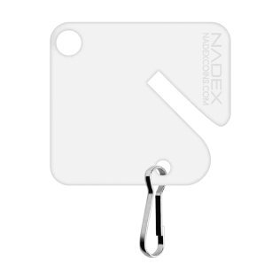 Nadex Coins™ Slotted Key Tags, 20 Pack