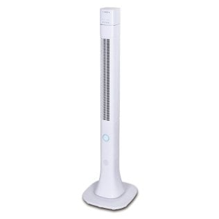 Optimus 48-Inch Pedestal Tower Fan with Remote, LED, and Bluetooth®