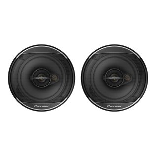 Pioneer® TS-A1371F 5-1/4-In. 300-Watt 3-Way Full-Range Coaxial Speakers Black, Max Power 2 Pack