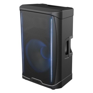 Gemini® GD PRO Series GDL-215PRO 15-In. 1,300-Watt Professional PA Speaker with Bluetooth®, TWS Link, Microphone, and LED Party Lighting