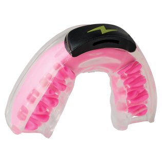 Zone Mouthguard Impact EVA and PVS Athletic Mouthguard, No Flavor (Youth; Electric Pink)