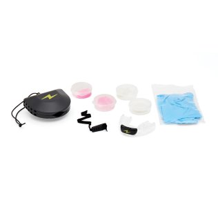 Zone Mouthguard Impact EVA and PVS Athletic Guard Starter Kit, No Flavor (Adult; Electric Pink)