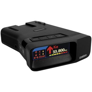 Uniden® R7 OLED-Display Extreme Long-Range Laser/Radar Detector with GPS and Threat Direction