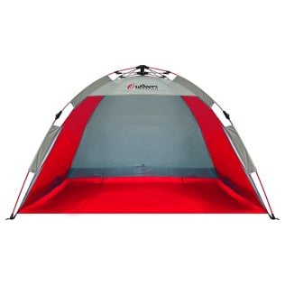 Outdoors Professional Beach Summer Automatic Pop-up Sun Shelter (Red)