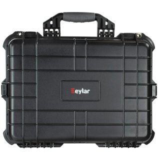 Eylar® SA00002 Large Waterproof and Shockproof Gear Hard Case with Foam Insert (Black)