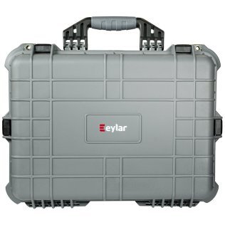 Eylar® SA00002 Large Waterproof and Shockproof Gear Hard Case with Foam Insert (Gray)