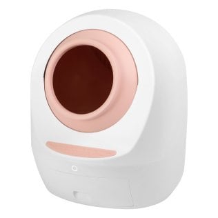 Casa Leo™ Leo’s Loo Too Smart Self-Cleaning Cat Litter Box (Pretty Pink)