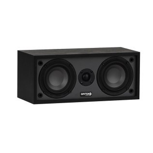 Dayton Audio® Classic C40 Center Channel Speaker with Two 4-In. Woofers (Black)