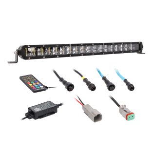Heise LED Lighting Systems® Chasing Lights Series 22-In. 60-LED Single-Row Lightbar with Controller, HE-CHASE-B22