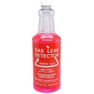 Highside Chemicals Mid-Temp Gas Leak Detector, 32-Oz. Sprayer Bottle