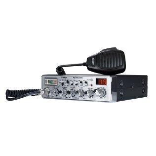 Uniden® 40-Channel CB Radio, AM/FM Transmit and Receive with Integrated SWR Antenna, PC78LTXFM