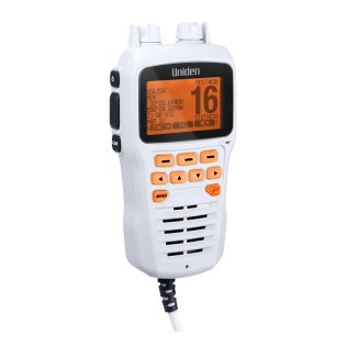Uniden® Remote Microphone for Uniden® UM725-Series Marine VHF Radios (White)