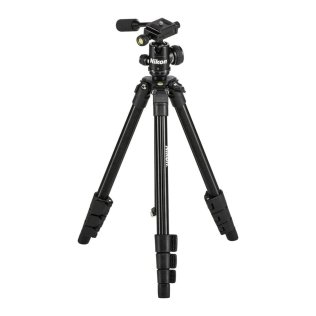 Nikon® Compact Aluminum-Alloy Outdoor Tripod, Black