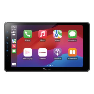 Pioneer® DMH-WT5000NEX 9-In. Car In-Dash Unit, Single-DIN with Floating Touch Screen, Wired/Wireless Apple CarPlay®/Android Auto™, and SiriusXM® Ready