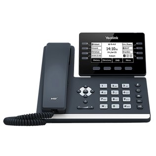 Ooma® VoIP Office Phone Add-on, Yealink® IP, Dual-Band Wi-Fi®, and Bluetooth® Phone, T53W