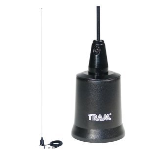Tram® Tunable 144MHz–174MHz Tunable VHF 3dBd Gain Trunk or Hole Mount Antenna Kit with PL-259 Connector