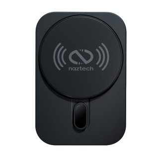 Naztech® MagLock™ Magnetic Charging Qi® v2.0 Vent Car Mount, Black