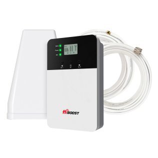 HiBoost® 4K Plus In-Building Cellular Signal Booster Kit for Home and Office Buildings up to 4,000 Sq. Ft., 5G, F10GI-5S-BTW