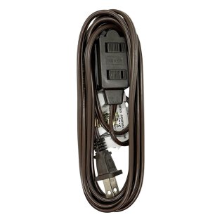 STANLEY® CordMax 3-Outlet Indoor Extension Cord (9 Ft.; Brown)