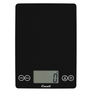 Escali® Arti Glass Digital Kitchen Scale (Black Obsidian)